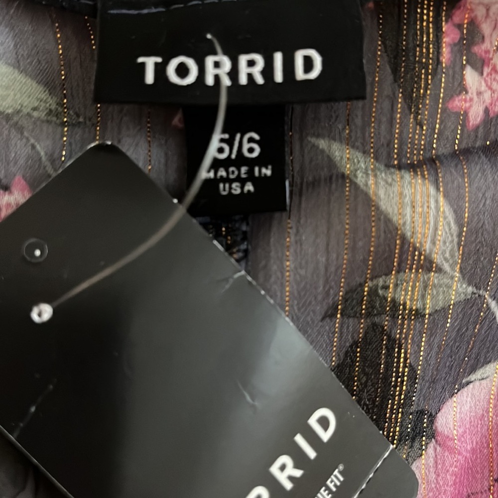 $FIRM$ NWT TORRID floral kimono  - Sold Out!  - Plus sized - Picture 12 of 12